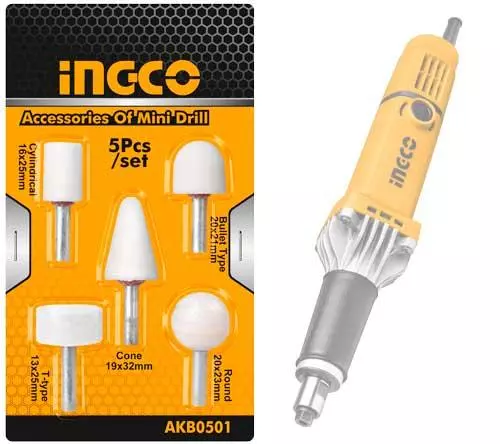 INGCO, Cilalama dəsti (5 parça), AKB0501