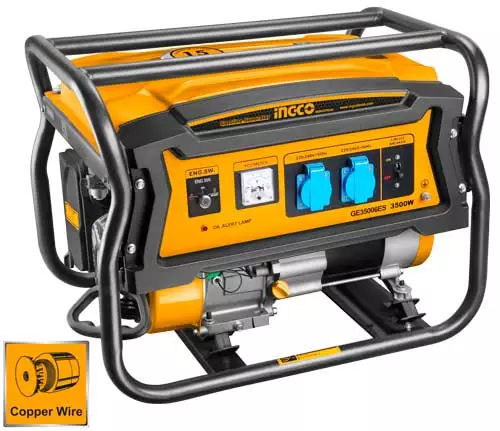INGCO Benzinli generator 3.5KW, açarlı, GE35006ES