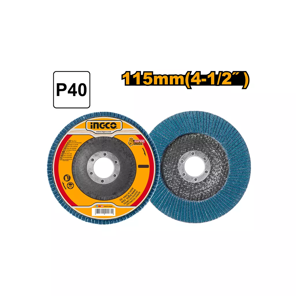 INGCO Cilalama diski 115mm P40, FDZ1151