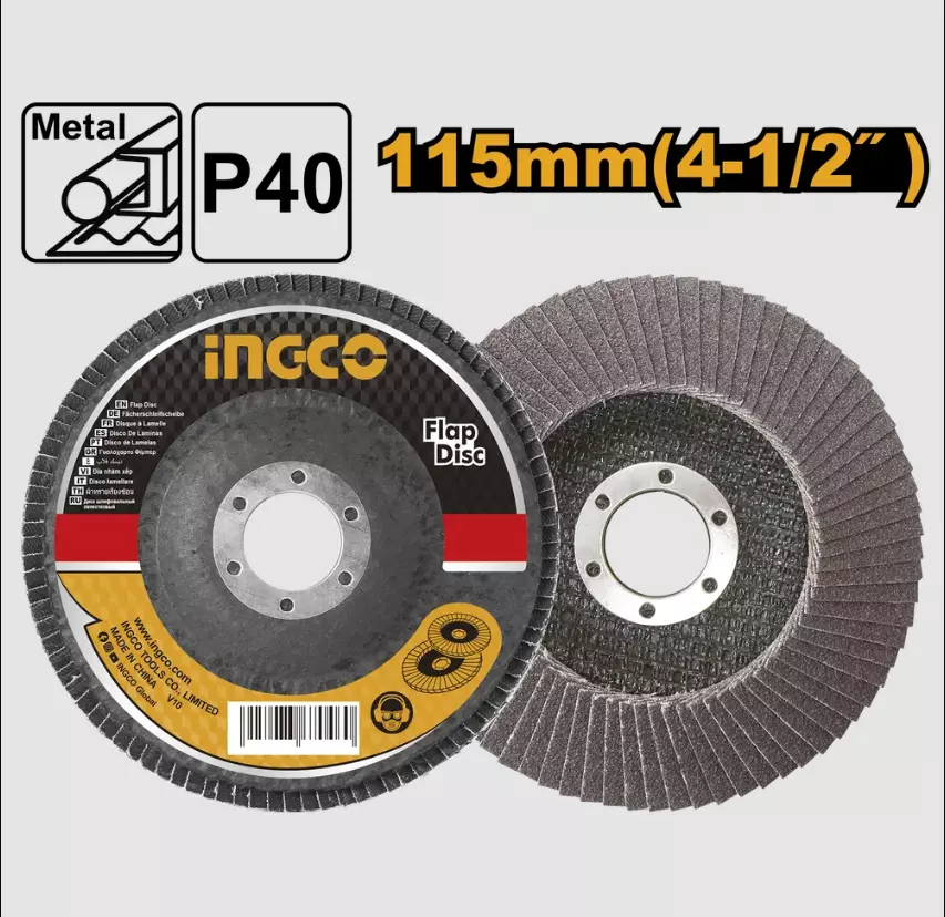 INGCO Cilalama diski 115mm P40,  FD1151