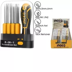 INGCO Vint açarı (Otvertka) dəsti, 9 parça, AKISD0901