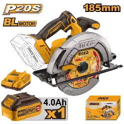 INGCO Akkumulyatorlu mişar 185mm 20V, CSLI18511