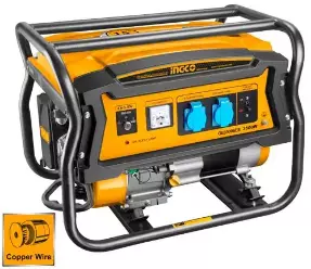 INGCO Benzinli generator 3.5KW, açarlı, GE35006ES