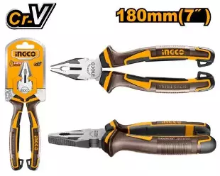 INGCO Kombinə Kəlbətin Cr-V, 180mm (7"), HCP28188