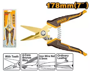 INGCO Elektrik Qayçısı, 178mm (7"), HES0187